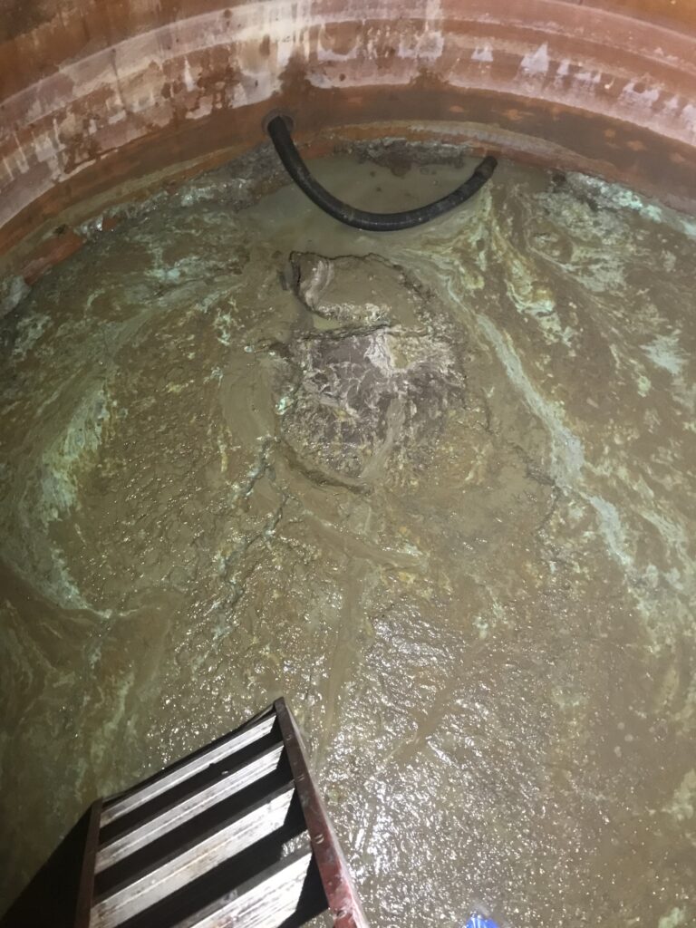 mixed acid tank sludge