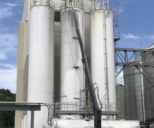 flour silo clean, cleaning storage